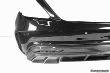 Load image into Gallery viewer, 2017-2020 Mercedes Benz S63 AMG W222.2 Sedan MSY Style Rear Bumper w/ Tips - Carbonado Aero