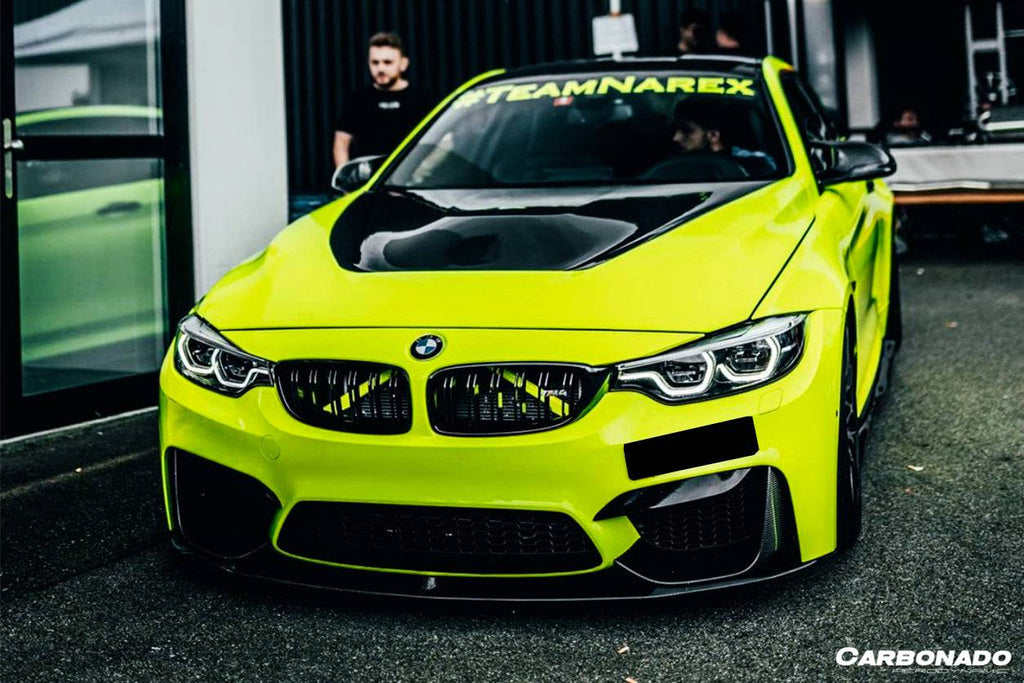 2014-2020 BMW M3 F80 M4 F82 MP Style Carbon Fiber Front Lip - Carbonado Aero