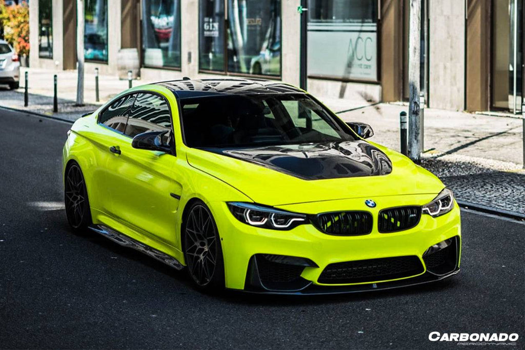 2014-2020 BMW M3 F80 M4 F82 MP Style Carbon Fiber Front Lip - Carbonado Aero