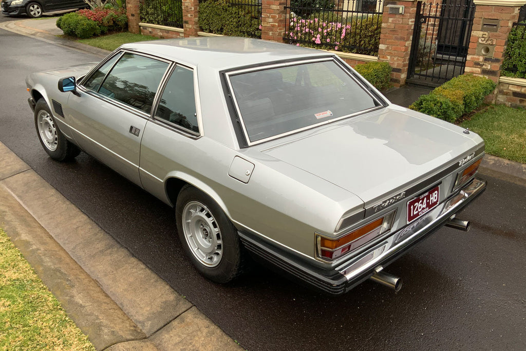 QuickSilver Maserati Kyalami Stainless Steel Exhaust 1975-1983