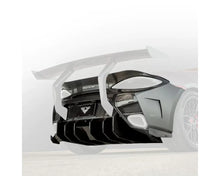 Load image into Gallery viewer, Vorsteiner VX Aero Glossy Carbon Fiber PP 2x2 Rear Bumper w/ Rear Diffuser Mclaren 570S 2015-2021