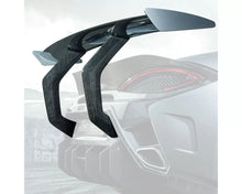 Load image into Gallery viewer, Vorsteiner VX Glossy Carbon Fiber 2x2 Aero Wing Blade w/ Carbon Fiber Uprights Mclaren 570S 2015-2021