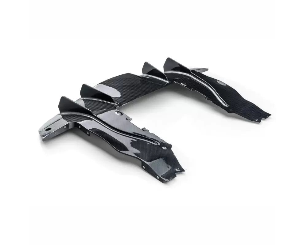 Vorsteiner Silverstone Edition Aero Glossy Carbon Fiber PP 2x2 Rear Diffuser McLaren 720S 2017-2023