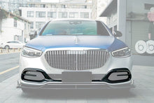Load image into Gallery viewer, 2021-UP Mercedes Benz S Maybach W223 4Matic Sedan MSY Style Dry Carbon Fiber Front Bumper Air Vents - Carbonado