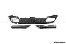 Load image into Gallery viewer, 2021-UP 2021-UP Mercedes Benz S Maybach W223 4Matic Sedan MSY Style Dry Carbon Fiber Rear Lip with LED Light And Exhaust tips