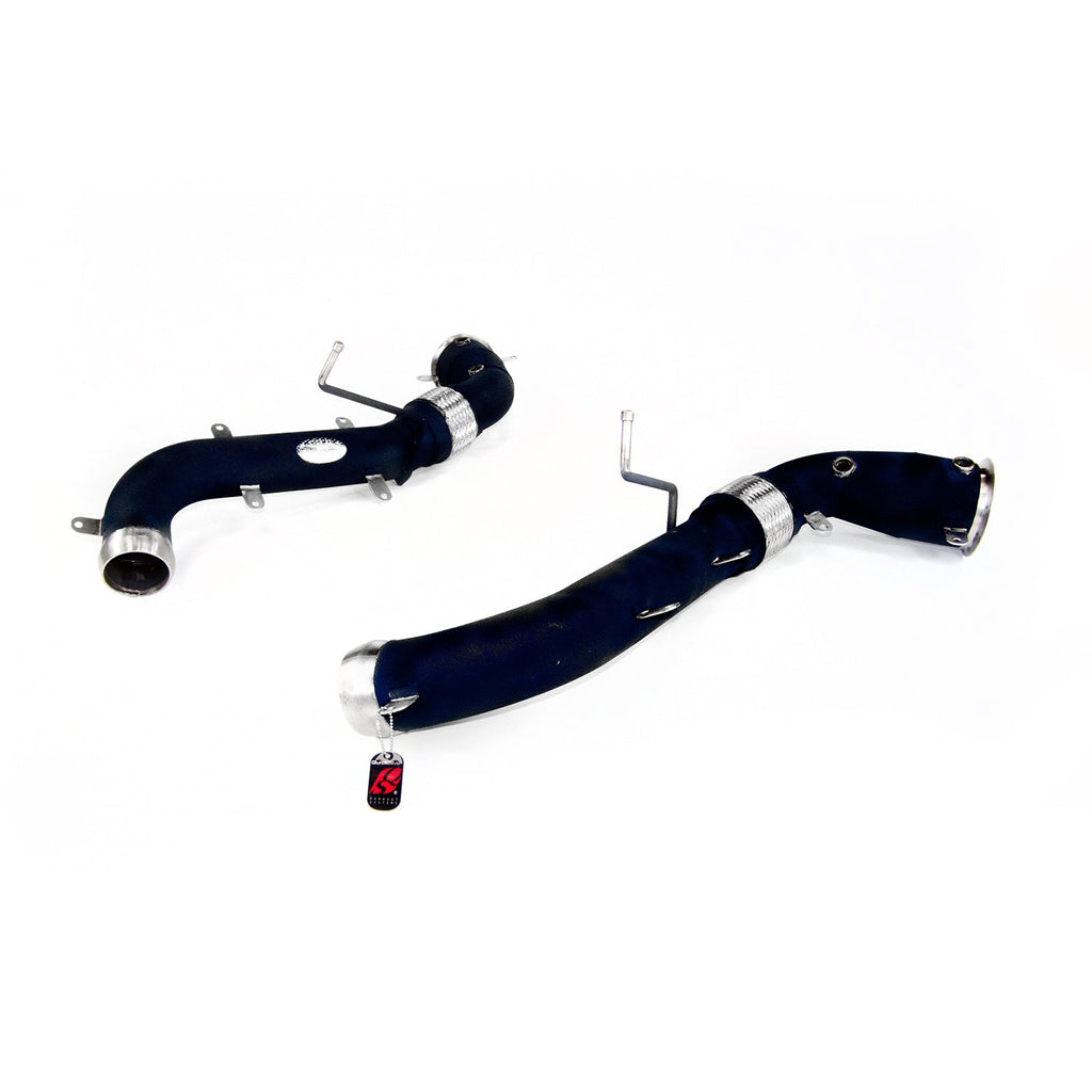 QuickSilver McLaren 675LT Ceramic Coated Catalyst Replacement Pipes 2015+