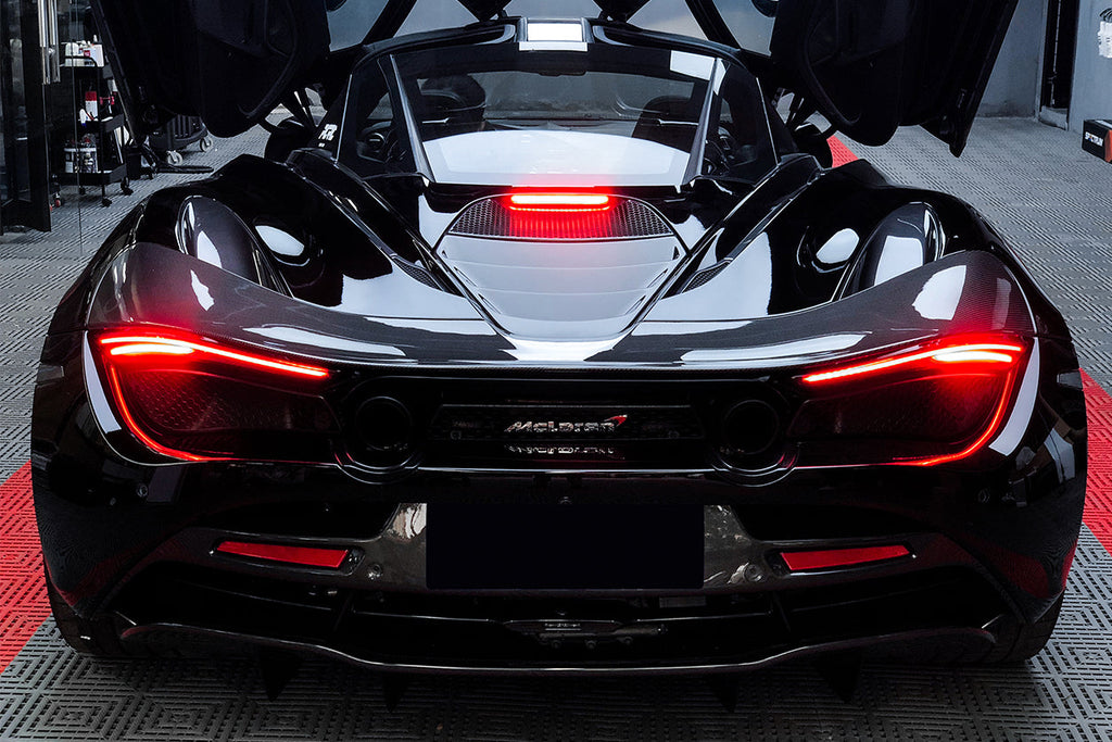 2017-2022 McLaren 720s Coupe Carbon Fiber Engine Cover Replacement - DarwinPRO Aerodynamics