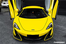 Load image into Gallery viewer, 2015-2020 McLaren 540C 570S 600LT-Style Carbon Fiber Front Bumper Lip and Side Splitter