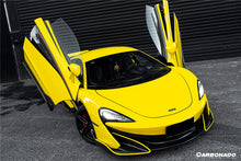 Load image into Gallery viewer, 2015-2020 McLaren 540C 570S 600LT-Style Carbon Fiber Front Bumper Lip and Side Splitter