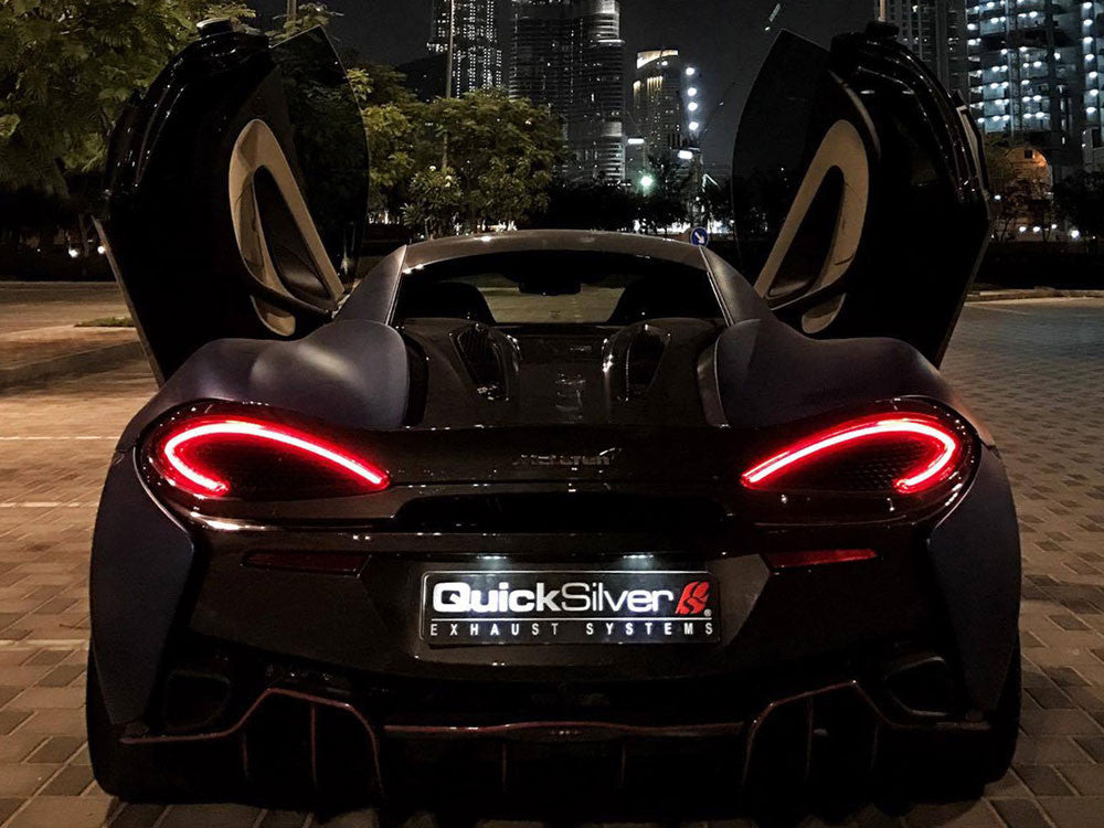 QuickSilver McLaren 540C Stainless Steel Ceramic Coated Sport Exhaust 2016+