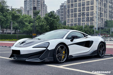 Load image into Gallery viewer, 2015-2020 McLaren 540C 570S 600LT-Style Carbon Fiber Front Bumper Lip and Side Splitter