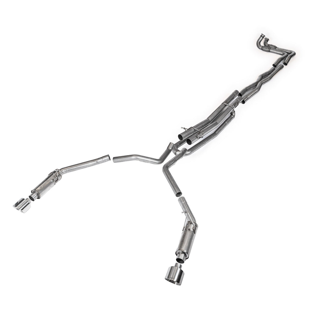 Milltek Resonated Cat-Back Exhaust for Dodge RAM 1500 RHO 3.0T Hurricane, Polished Tips