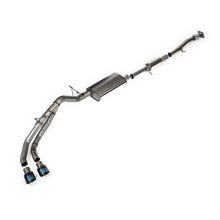 Load image into Gallery viewer, Milltek Resonated Cat-Back Exhaust for Chevrolet Colorado &amp; Canyon 2.7L Turbo, Burnt/Blue Titanium Tips