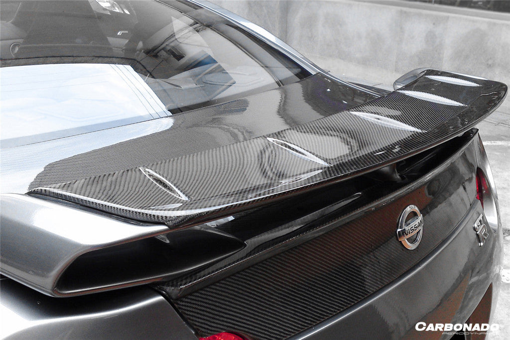 2008-2022 Nissan GTR R35 CBA    DBA   EBA BSE Style Carbon Fiber Trunk Spoiler Wing Ducktail Patch