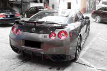 Load image into Gallery viewer, 2008-2022 Nissan GTR R35 CBA    DBA   EBA BSE Style Carbon Fiber Trunk Spoiler Wing Ducktail Patch