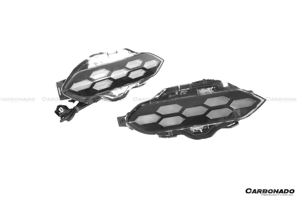 2023-2025 Nissan GTR R35 Facelift Front Bumper LED Day Running Lights