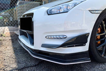 Load image into Gallery viewer, 2012-2016 Nissan GTR R35 DBA Mines Style Carbon Fiber Front Canards - Carbonado