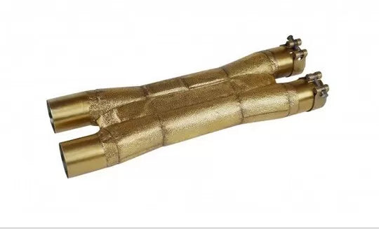 Novitec Exhaust Replacement Pipe X-Pipe System Gold Plated Ferrari Monza SP1|SP2 2018-2034