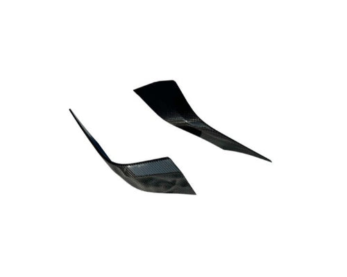 Novitec Front Bumper Side Attachments Carbon Fiber Maserati MC20 2022-2023 - DISCONTINUED