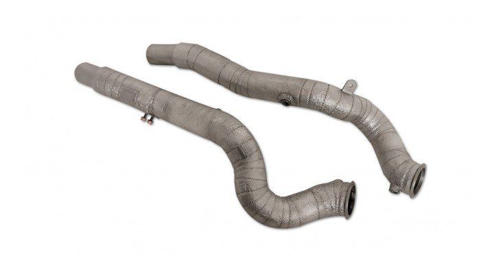 Novitec Set of 2 Catalyst Replacement Pipe Ferrari Roma 2020-2021