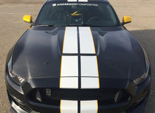 Load image into Gallery viewer, 2015 - 2020 Mustang Shelby GT350 Double Sided Carbon Fiber Hood
