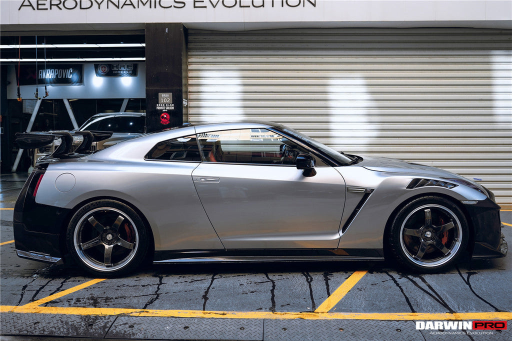 2008-2024 Nissan GTR R35 CBA & DBA & EBA 2024-Nismo Style Carbon Fiber Side Skirts