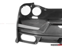Load image into Gallery viewer, 2008-2024 Nissan GTR R35 CBA DBA EBA 2024-Nismo Style Part Carbon Fiber Rear Bumper With Black Light