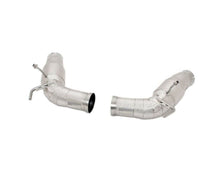 Load image into Gallery viewer, Novitec Inconel Heat Protected Cat Pipes w/o Flap Regulation Ferrari 296 GTB 2022-2023