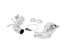 Load image into Gallery viewer, Novitec Stainless Steel Heat Protected Cat Pipes w/ Flap Regulation Ferrari 296 GTB 2022-2023