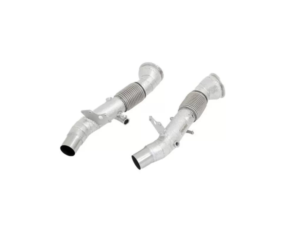 Novitec Catalyst Replacement Pipe with High Temp Heat Protection Ferrari 296 GTB 2022-2024 Set of 2