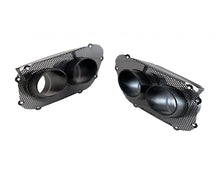 Load image into Gallery viewer, Novitec 2pc Black Tailpipes w/ New Mesh-Insert