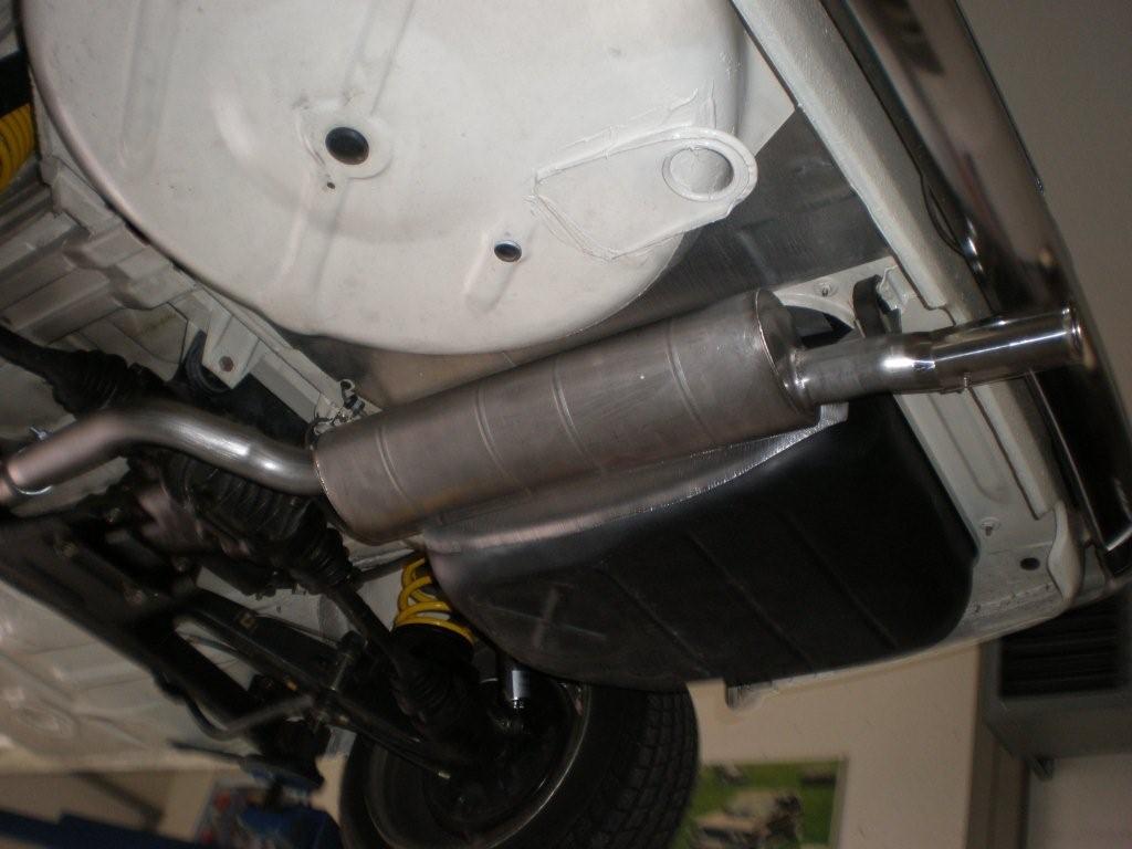QuickSilver BMW 2002 Turbo Stainless Steel Exhaust System 1973-1974