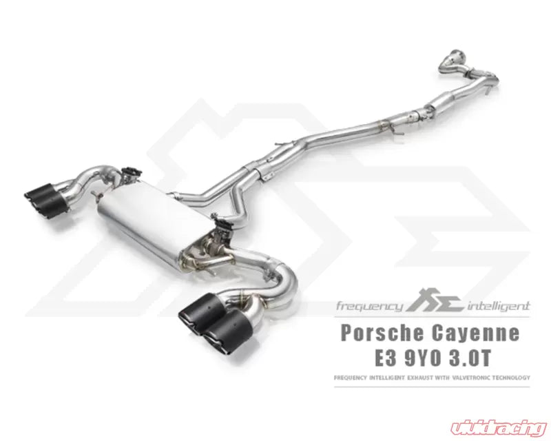 Valvetronic Exhaust System for Porsche 9YA.1 Cayenne S 2.9TT | Titanium Signature Series | 2018-2023