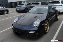 Load image into Gallery viewer, DarwinPRO 2005-2012 Porsche 911 997 Carrera &amp; S &amp; 4S &amp; Turbo &amp; 06-12 Cayman 987 GT2RS Style Hood