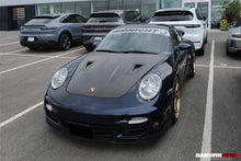Load image into Gallery viewer, DarwinPRO 2005-2012 Porsche 911 997 Carrera &amp; S &amp; 4S &amp; Turbo &amp; 06-12 Cayman 987 GT2RS Style Hood