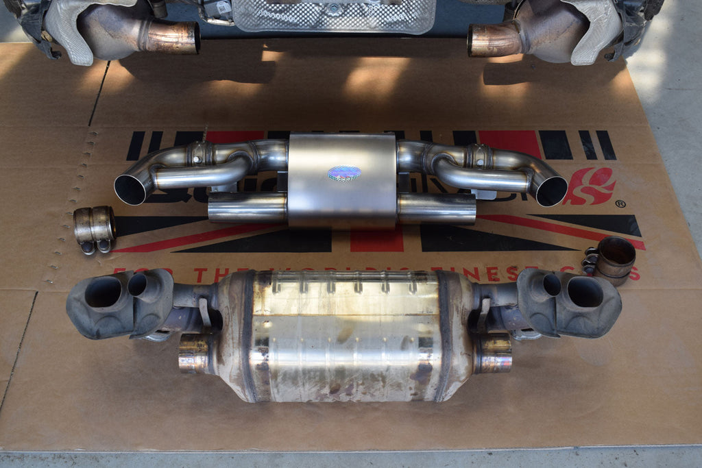 QuickSilver Porsche 911 992 Dakar Titan Sport Exhaust with Sound Architect (2023-24 on)
