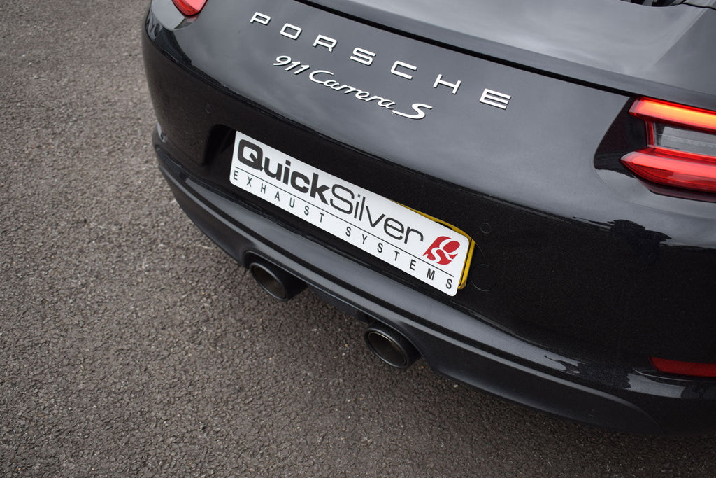 QuickSilver Porsche 911 (991 Gen 2) Sport Exhaust and Catalysts with Sound Architect 2016+