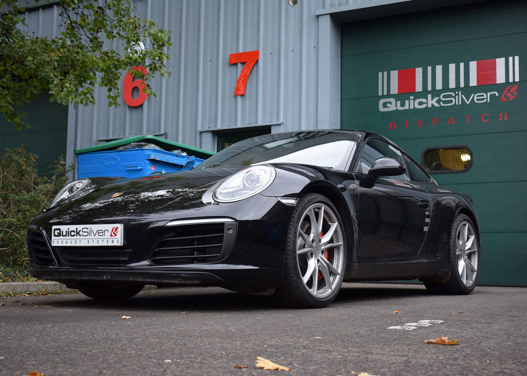 QuickSilver Porsche 911 (991 Gen 2) Sport Exhaust and Catalysts with Sound Architect 2016+