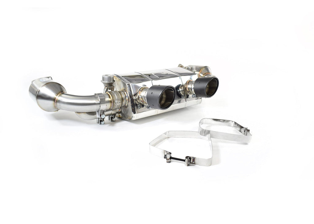QuickSilver Porsche 911 (991 Gen 2) Sport Exhaust and Catalysts with Sound Architect 2016+