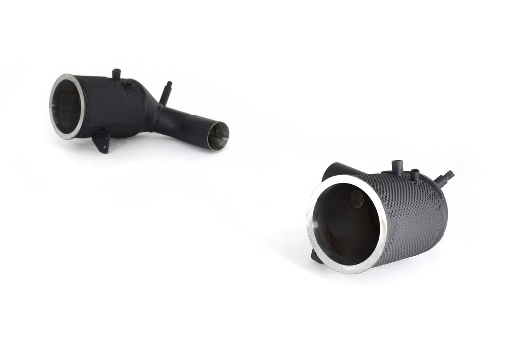 QuickSilver Porsche 911 Turbo (992) Ceramic Coated Catalyst Replacement Pipes 2019+