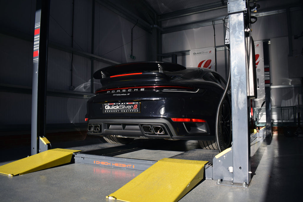 QuickSilver Porsche 911 Turbo and Turbo S (992) Titan Sport Exhaust with Sound Architect 2019+