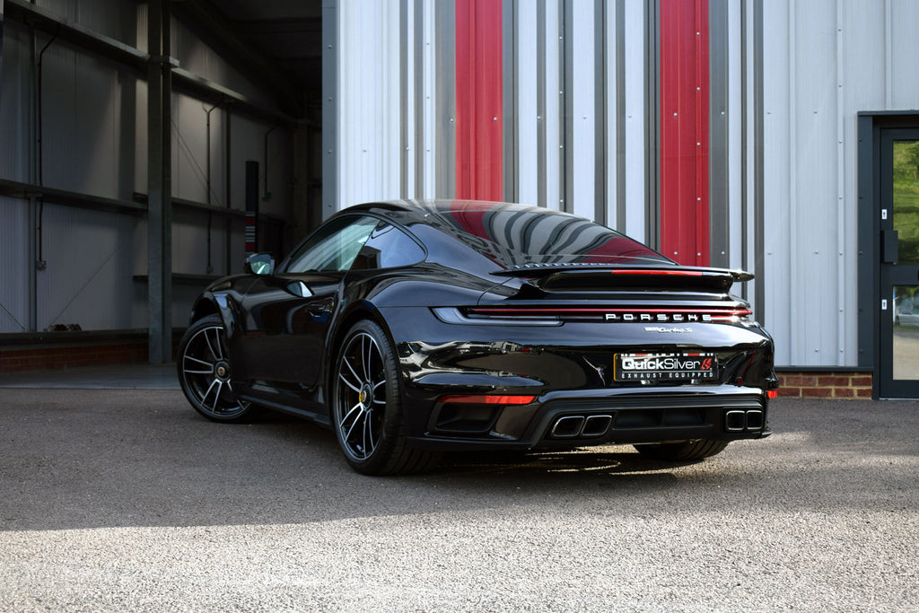 QuickSilver Porsche 911 Turbo and Turbo S (992) Titan Sport Exhaust with Sound Architect 2019+