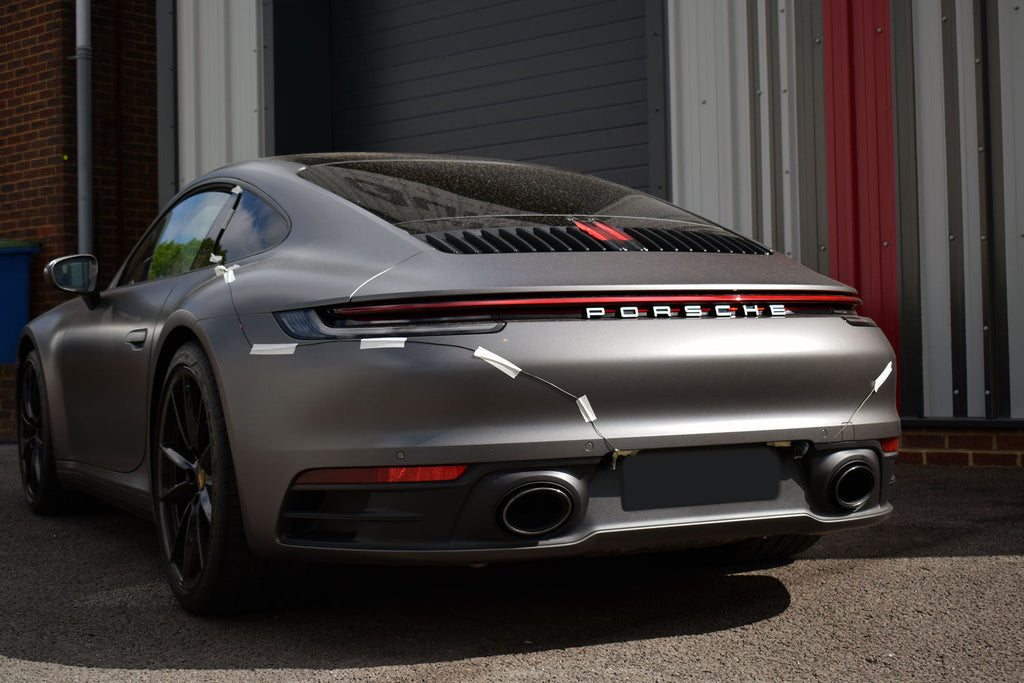 QuickSilver Porsche 911 992 Titan Sport Exhaust with Sound Architect 2019+