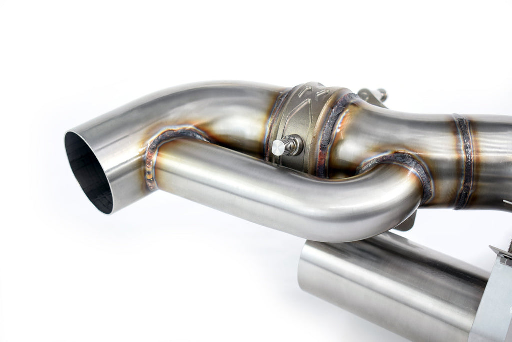 QuickSilver Porsche 911 992 Titan Sport Exhaust with Sound Architect 2019+