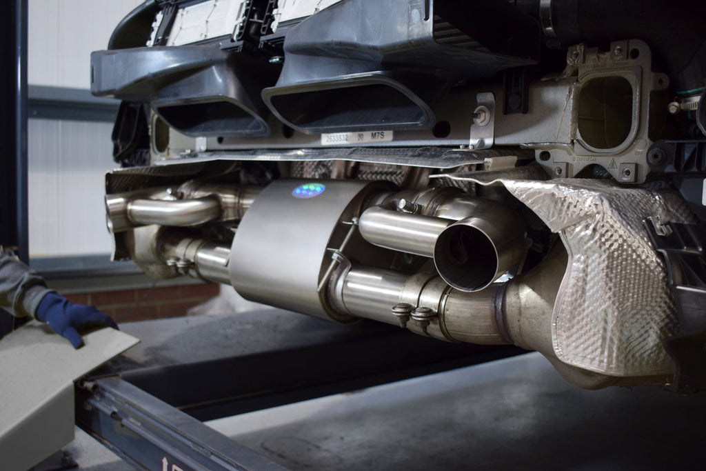 QuickSilver Porsche 911 992 Titan Sport Exhaust with Sound Architect 2019+