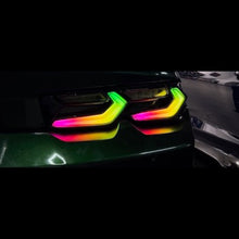 Load image into Gallery viewer, 2019-2025 CHEVY CAMARO UMBRA LED TAILLIGHTS GLOSS BLACK/SMOKE LENS