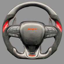 Load image into Gallery viewer, 2015-2024 Dodge Charger Custom Carbon Fiber Steering Wheel