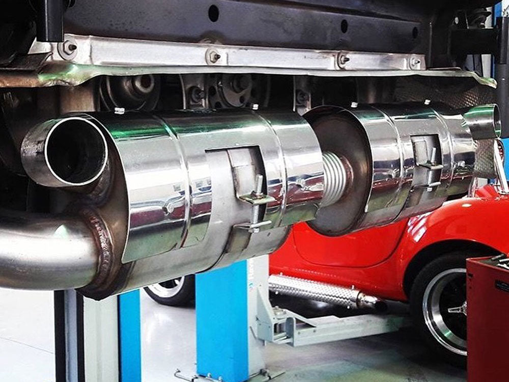 QuickSilver Porsche 911 Turbo (997 Gen. 1) Sport Exhaust with Race Catalysts 2006-2009