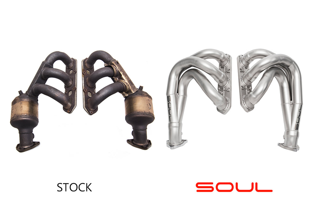Soul Performance Porsche 987.1 Cayman / Boxster Competition Headers (catless)