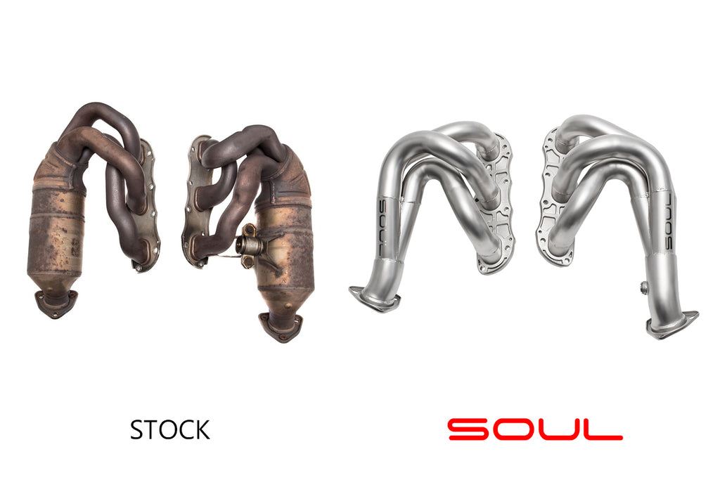 Soul Performance Porsche 987.2 Cayman / Boxster Competition Headers (catless)